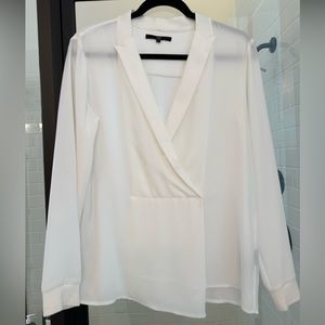 Tibi white blouse
